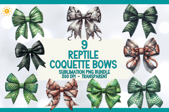 Download Reptile Coquette Bow PNG Bundle - Bow Collection