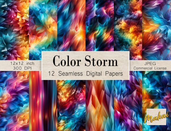 Download Modern 3D Rainbow Seamless Patterns - Bow Collection